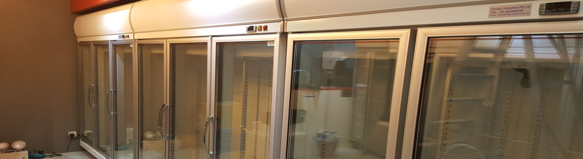 Flomatic Industries Commercial Display Fridge Range