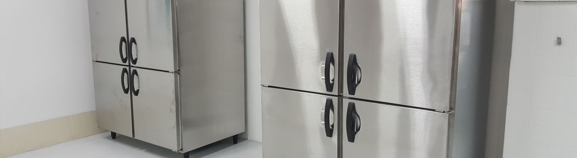 Flomatic Industries Upright 4 Door Freezer & Chiller Range