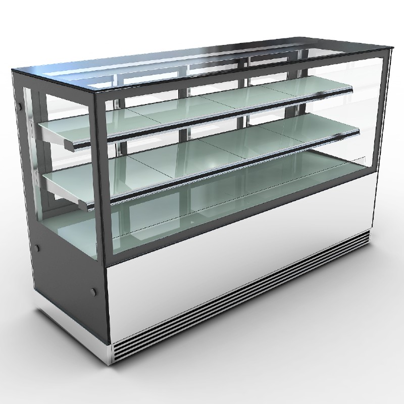 3 Tier Cake Display Showcase | Flomatic Industries