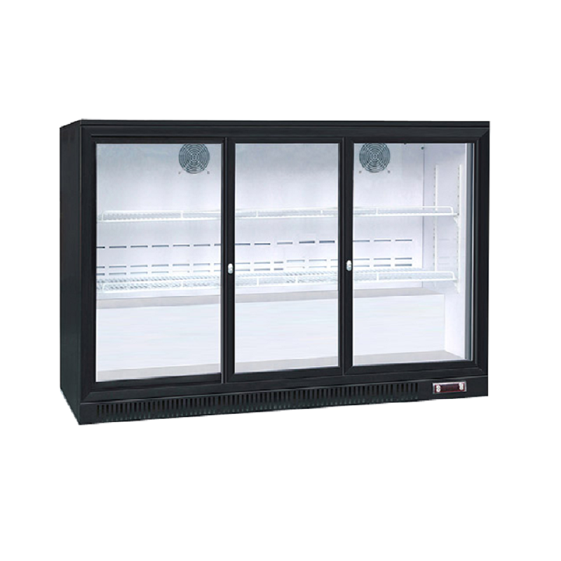 Sliding Door Back Bar Cooler | Flomatic Industries Upright Chillers & Freezers