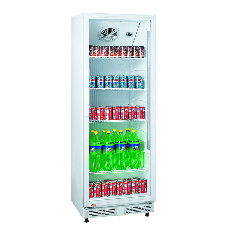 FDC-230XPF Fan Assisted Single Glass Door Refrigerator | Flomatic Industries