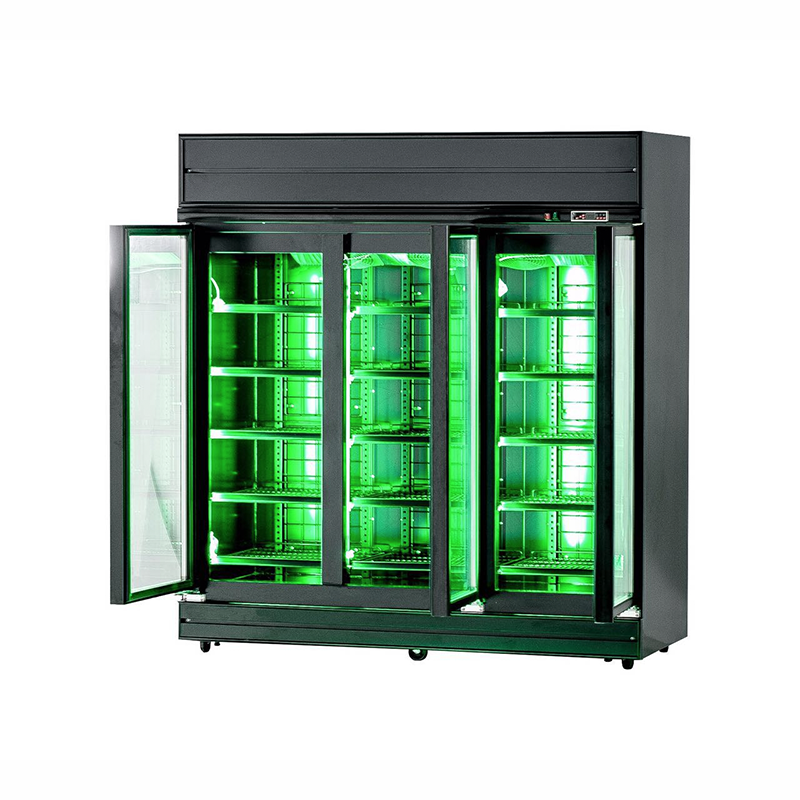 3 Door Glass Display Fridge (Variant) | Flomatic Industries Upright Chillers & Freezers